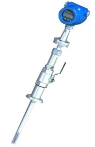 氣體用熱式流量計滿管型外觀結構圖